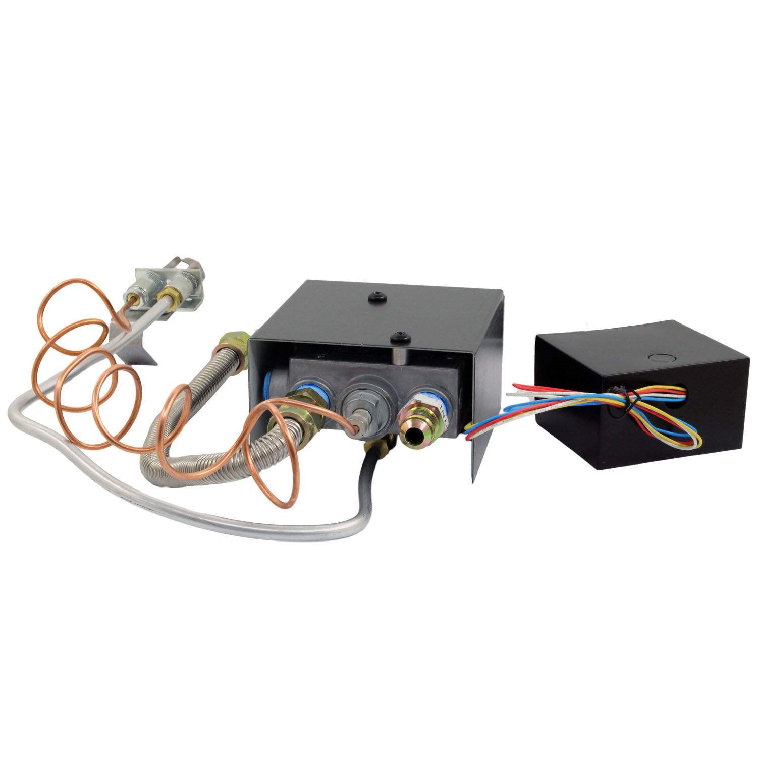 Skytech AF-LMF/RVS Manual On/Off Gas Valve Kit with On/Off/Hi/Med/Lo Remote