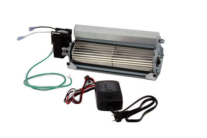 GFK-4 Time Controlled 165 CFM Fireplace Blower Fan Kit with Hi/MH/ML/Lo/OFF Speed Control