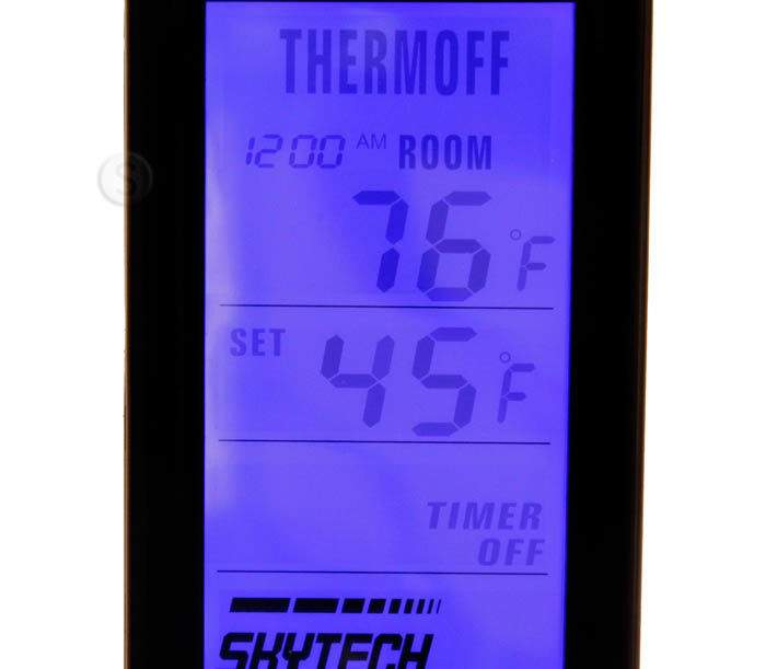 Skytech 5320P Programmable Fireplace Remote Control with Backlit Touch Screen