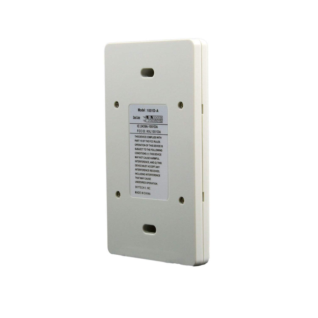 Skytech 1001D Wireless Wall Mounted On/Off Fireplace Remote Control