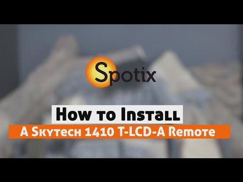 Discontinued: Skytech 1410 Fireplace Remote Control (Replaced by SKY-1420-A)